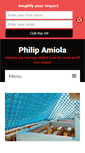 Mobile Screenshot of philipamiola.org